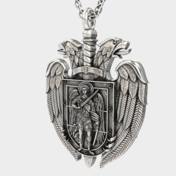 Regalo religioso Águila doble y Arcángel San Miguel 0156