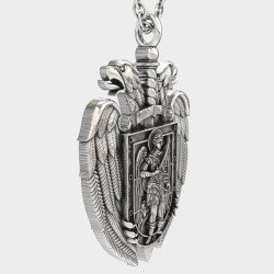 Regalo religioso Águila doble y Arcángel San Miguel 0156