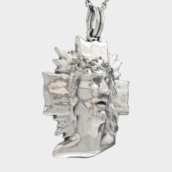 Ανδρικός Σταυρός Με Τον Ιησού - Ανδρικά Κολιέ 0192