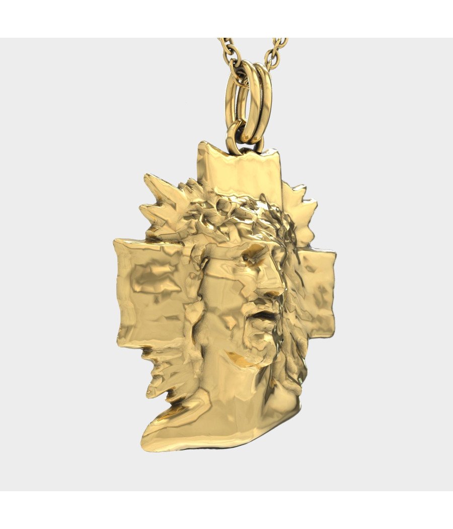 Christliches Geschenk Männer Silber Glaube Kreuz 0192K