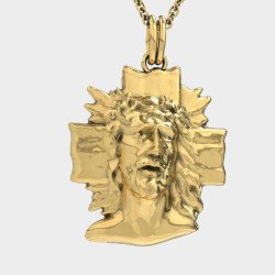 Christliches Geschenk Männer Silber Glaube Kreuz 0192K