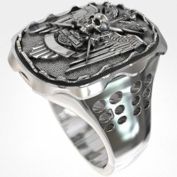 Flügel der Freiheit Harley Davidson Ring 0642