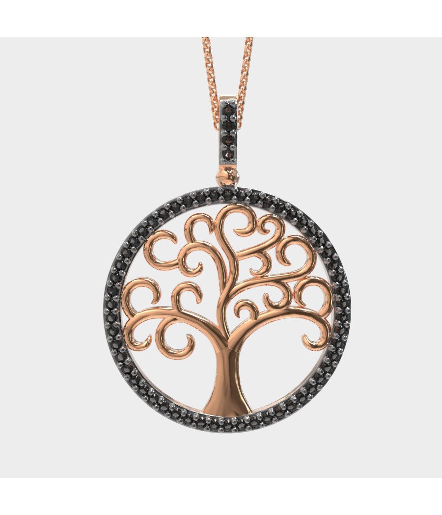 Lujoso collar de mujer Árbol de la Vida 0038MP