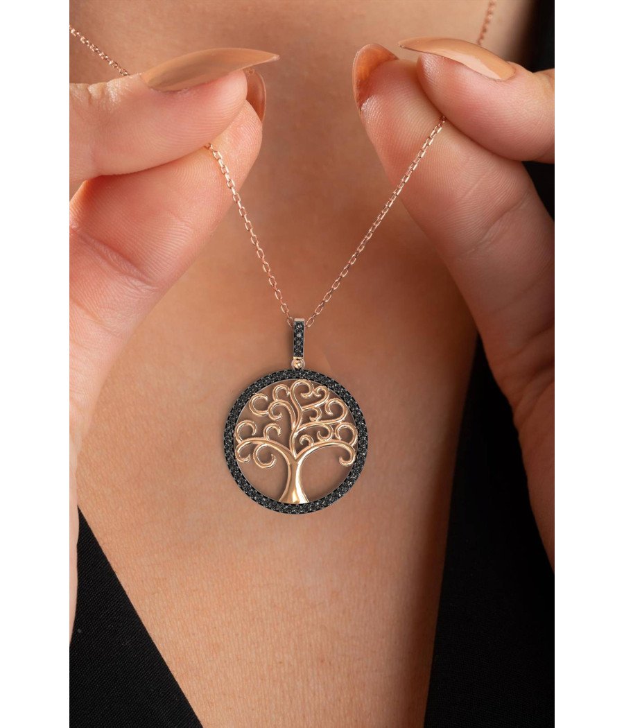Lujoso collar de mujer Árbol de la Vida 0038MP