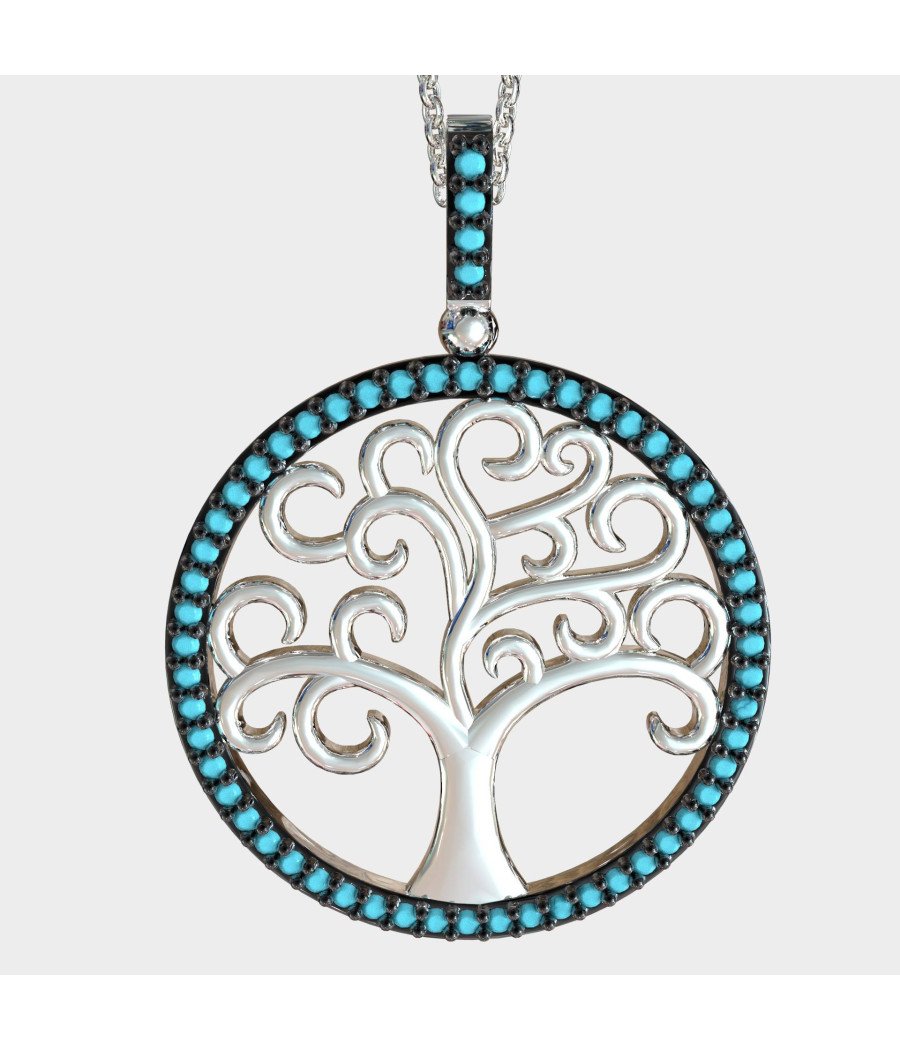 Collar Árbol de la Vida Regalo para Ella 0038P