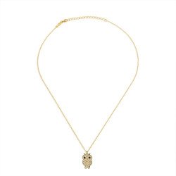 Γυναικείο Ασημένιο Κολιέ Κουκουβάγια 0026