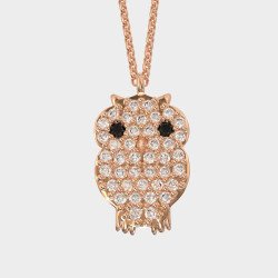 Collier de hibou pour un diplômé ou un enseignant 0026R