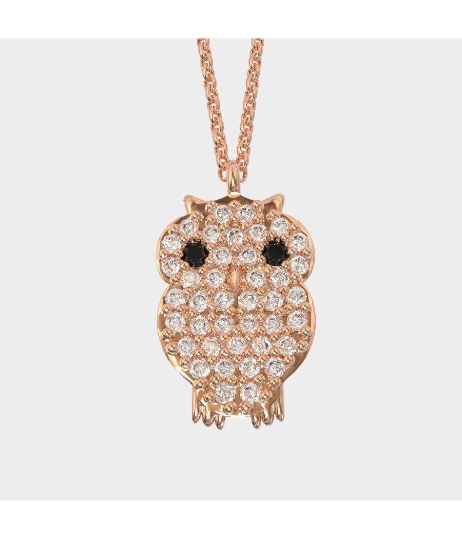 Owl Necklace For A Graduate Or Teacher 0026R