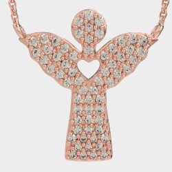 Collier d'amour ange gardien 0008