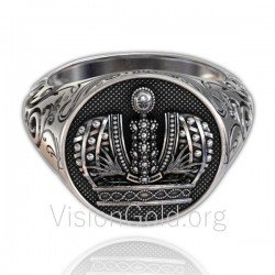 Anillo de plata hecho a mano para hombre | anillos de hombre baratos | especialmente anillos de hombre 0026