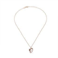 Paws Halskette in Rose Gold Tender Geschenk für Mama 0120R