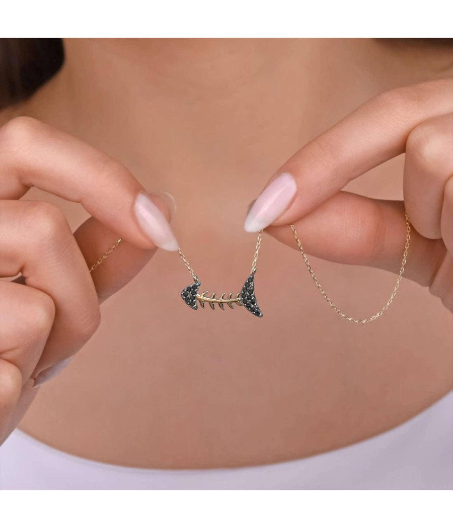 Collier poisson pour look d'été 0231MP