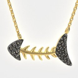 Collier poisson pour look d'été 0231MP