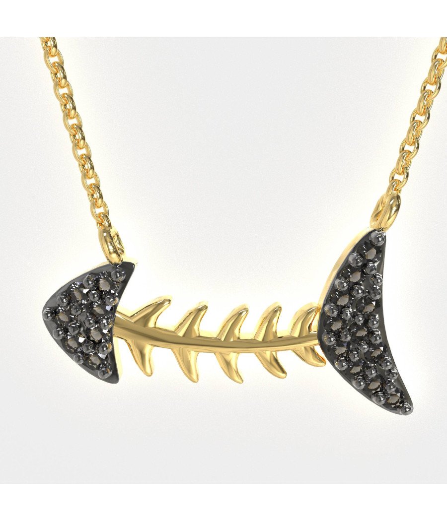 Collier poisson pour look d'été 0231MP