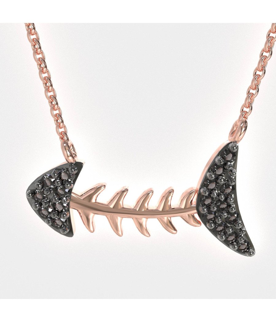 Collier poisson pour look d'été 0231MP