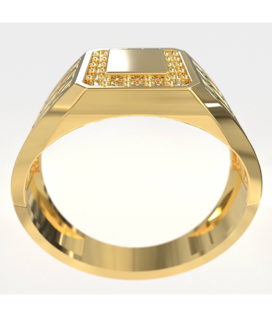 Herrenring aus Gold mit Diamanten 1011KLP