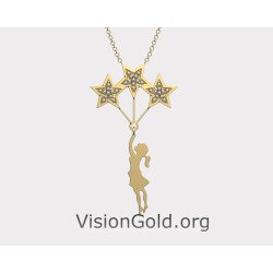 Silver Necklace Girl...