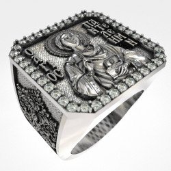 Bague orthodoxe en argent...