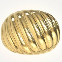 Bezaubernde Frauen Croissant Ring1010K