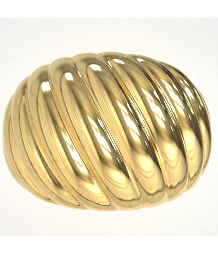 Bezaubernde Frauen Croissant Ring1010K