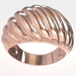 Anillo de mujer Statement Croissant 1010R