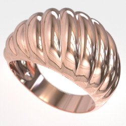 Anillo de mujer Statement Croissant 1010R