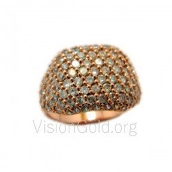 Серебряное кольцо Шевалье 925-Кольца Шевалье- Кольца