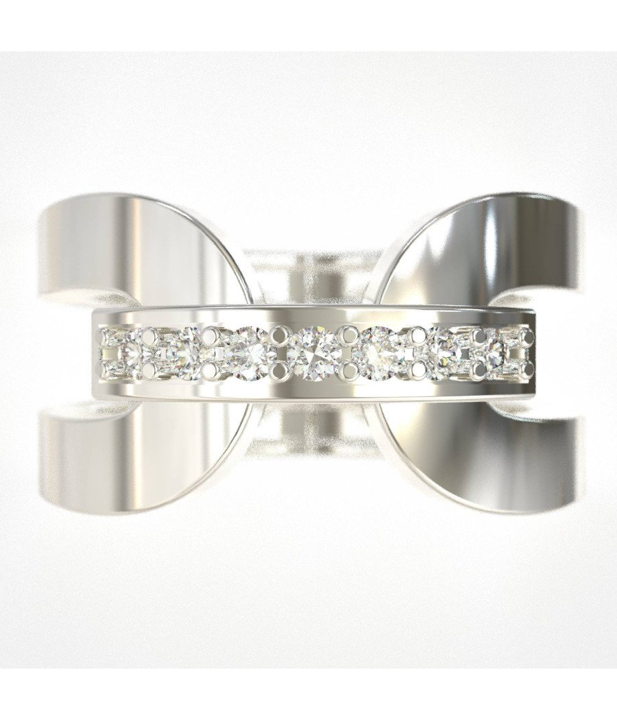 Silber Chevalier Ring 0469L