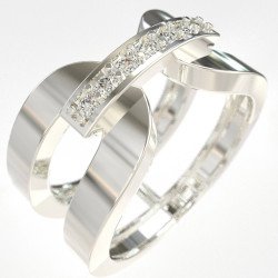 Silber Chevalier Ring 0469L