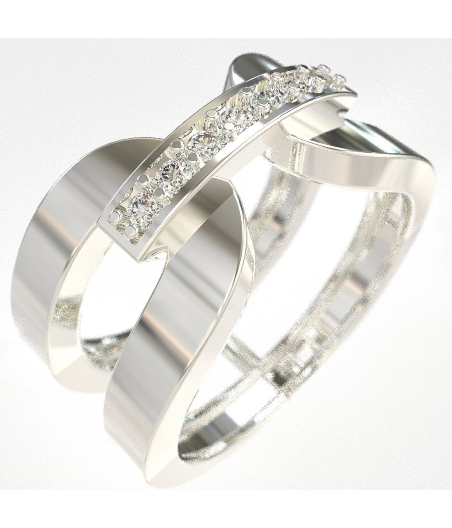 Silber Chevalier Ring 0469L