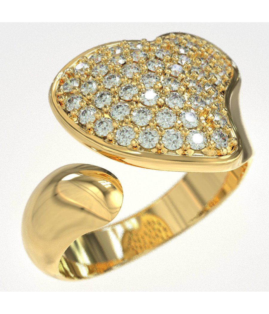 Statement Silver Women's Chevalier Ring 1451K