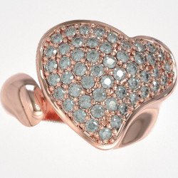 Deslumbrante Anillo Corazón Chevalier 1451R