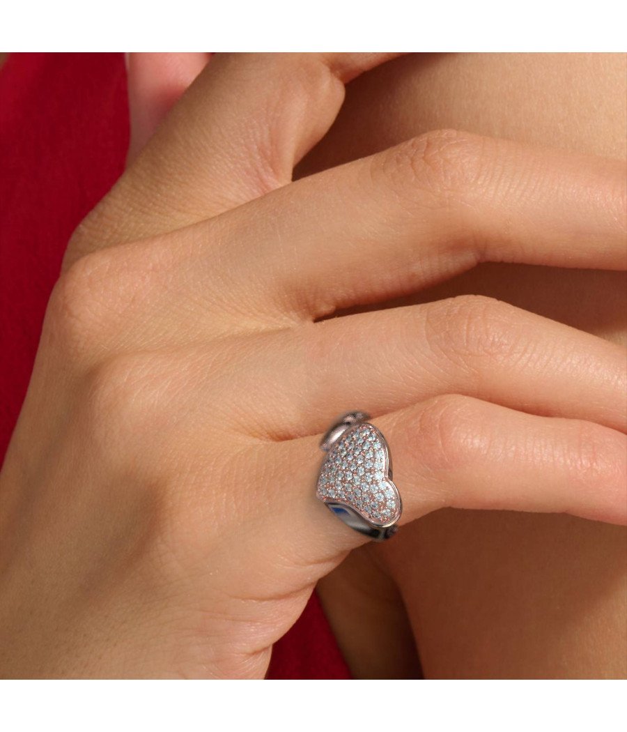 Dazzling Chevalier Heart Ring 1451R