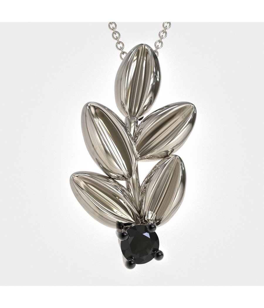 Athena’s Dual Grace Olive Leaf Pendant 0909L