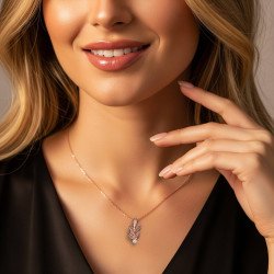 Romantic Olive Charm Necklace Pendant 0909R