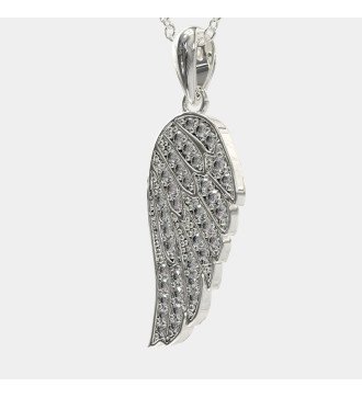 Minimal Elegant Angel Wing Necklace 0868L