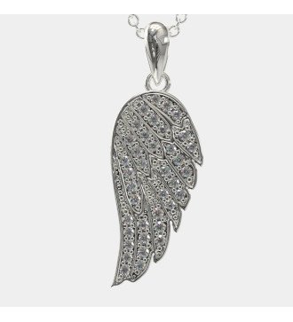 Minimal Elegant Angel Wing Necklace 0868L