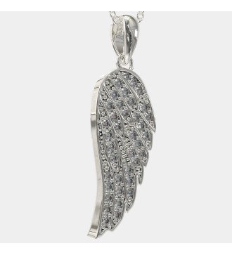 Minimal Elegant Angel Wing Necklace 0868L