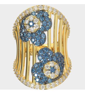 Stylish Women's Flower Ring 0191MPP