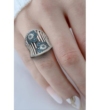 Stylish Women's Flower Ring 0191MPP