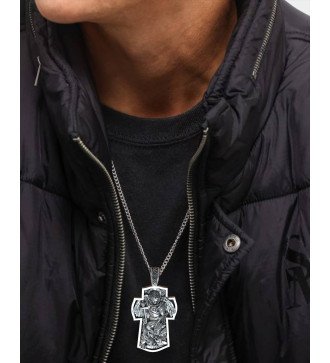Archangel Michael Silver Cross 0143