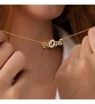 Hope Word Necklace 0508