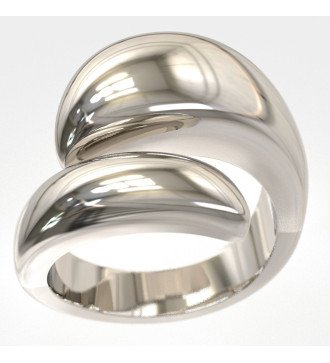 Minimal Women's Chevalier Ring 0060L