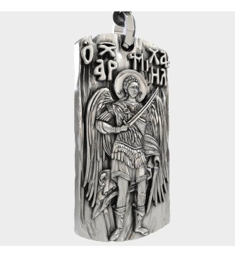 Collier pour homme avec l'Archange Michael Idéal pour un cadeau