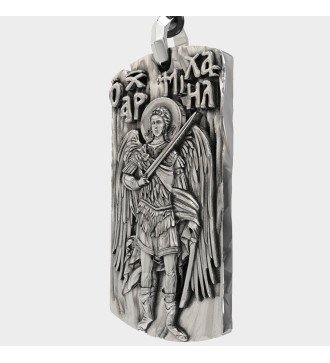 Collar para hombre con el Arcángel Miguel Ideal para un regalo