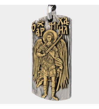 Collier Amulette Chrétienne de Luxe pour Homme Archange Michael