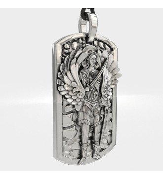 Religious Amulet Pendant Archangel Michael 0546L