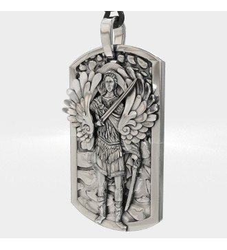Colgante Amuleto Religioso Arcángel Miguel 0546L