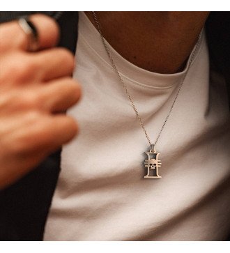 The Punisher Necklace - Silver Punisher Pendant - Punisher