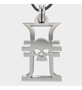 The Punisher Necklace - Silver Punisher Pendant - Punisher